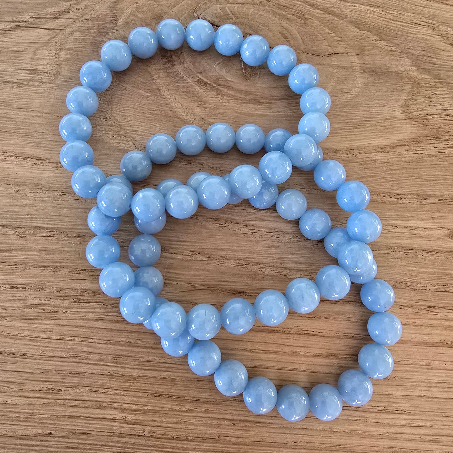 Angeliet Kogelarmband · 8 mm · Elastiek