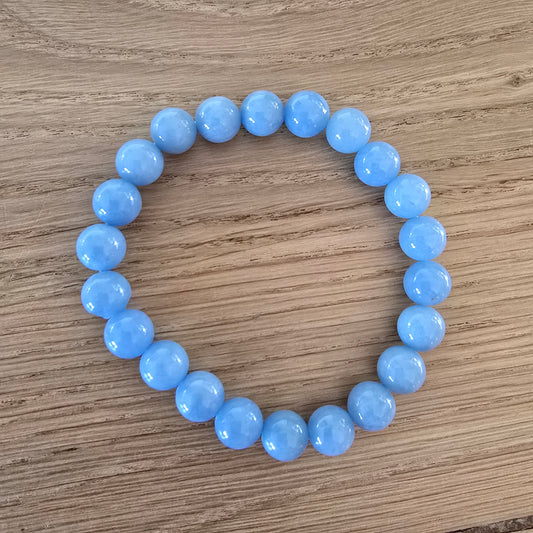 Angeliet Kogelarmband · 8 mm · Elastiek