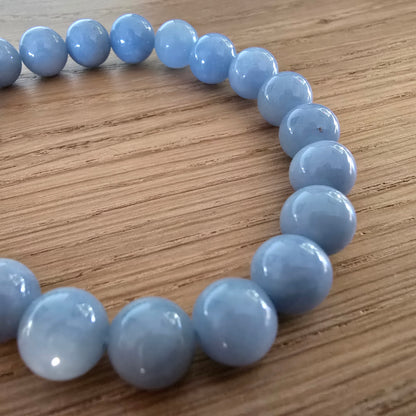 Angeliet Kogelarmband · 8 mm · Elastiek