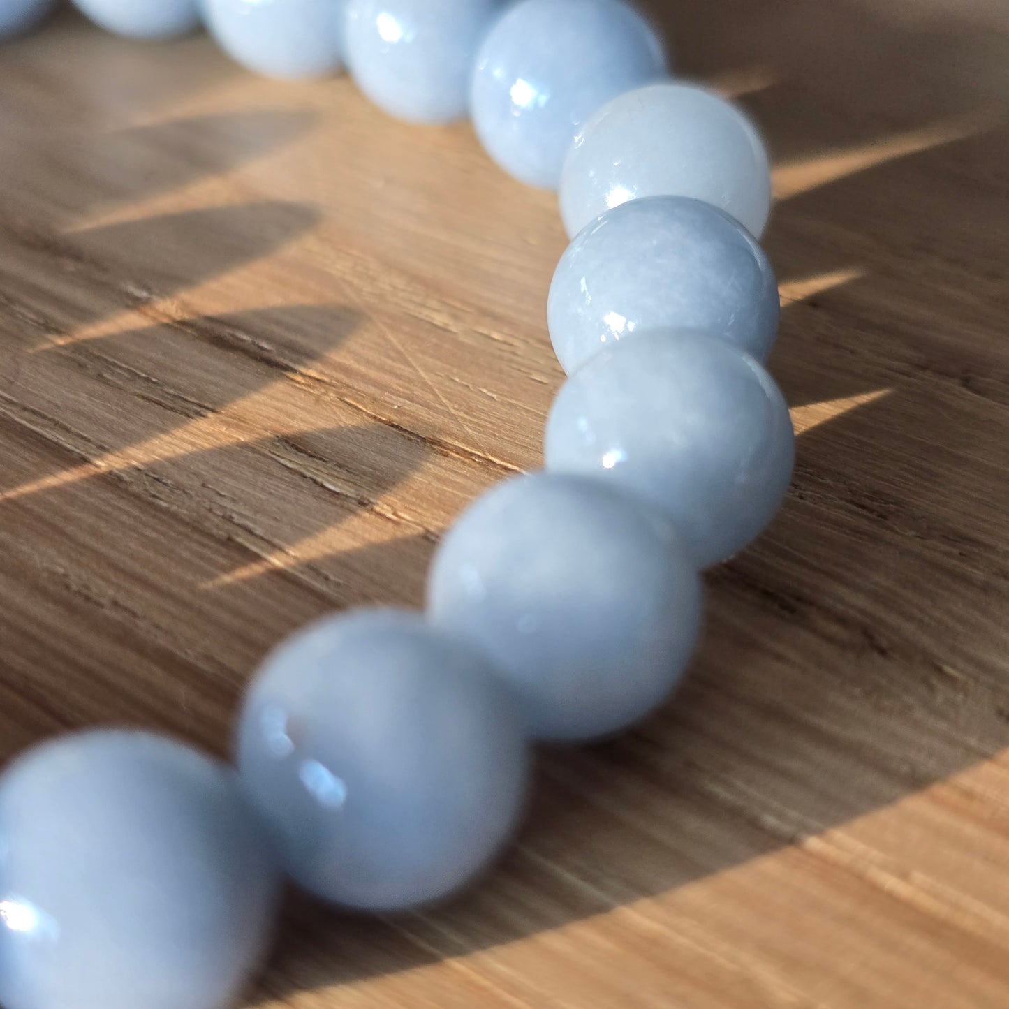 Angeliet Kogelarmband · 8 mm · Elastiek