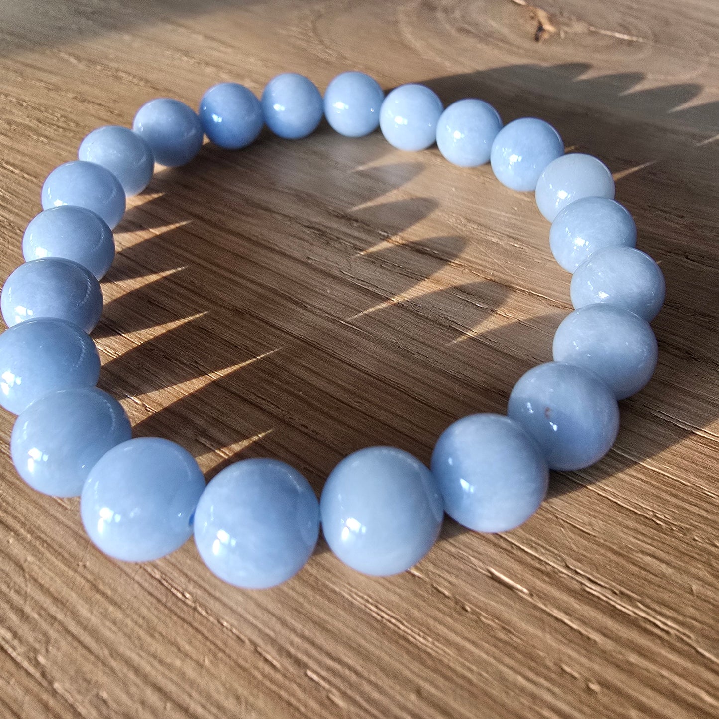 Angeliet Kogelarmband · 8 mm · Elastiek