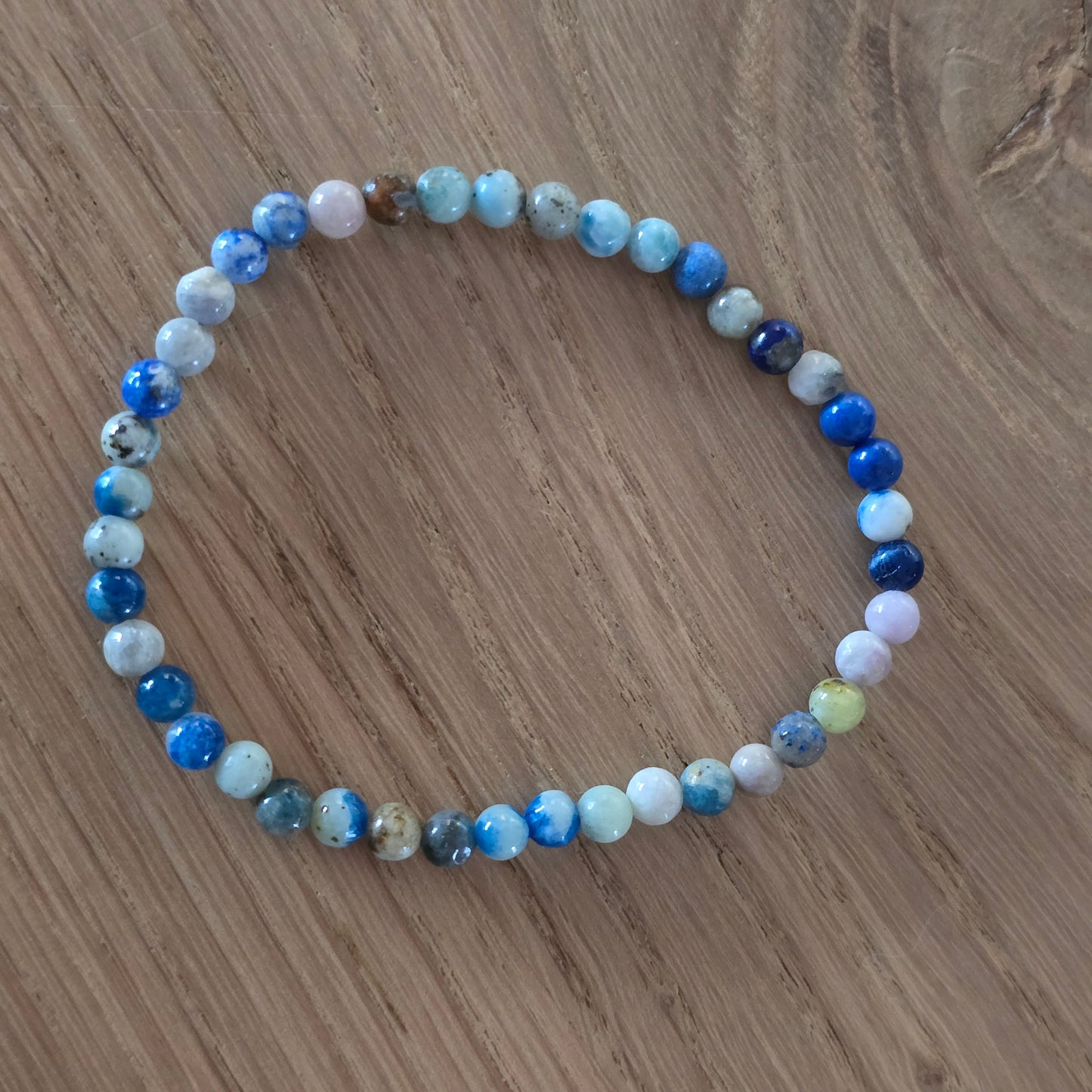K2 Kogelarmband · 4 mm · Elastiek