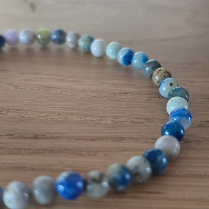 K2 Kogelarmband · 4 mm · Elastiek