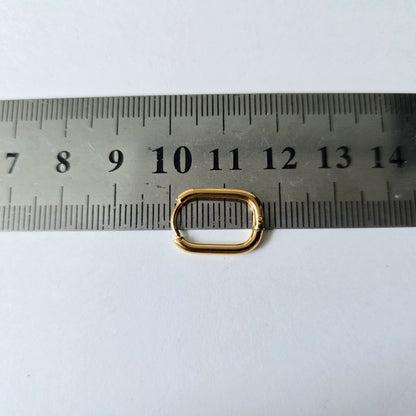 Oorringen 12x17 mm