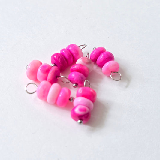 Roze opaal hangertje