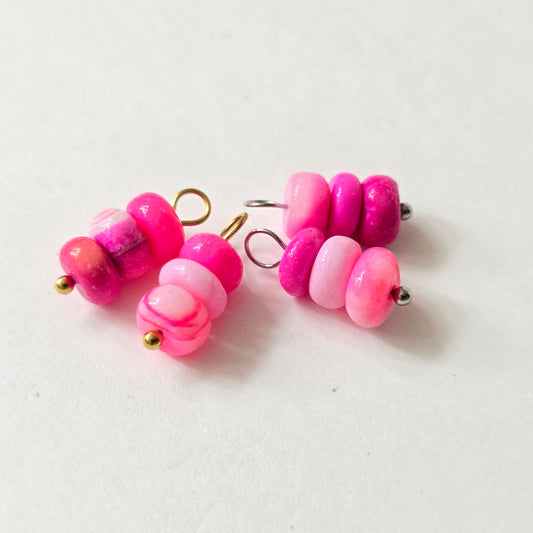 Roze opaal hangertje