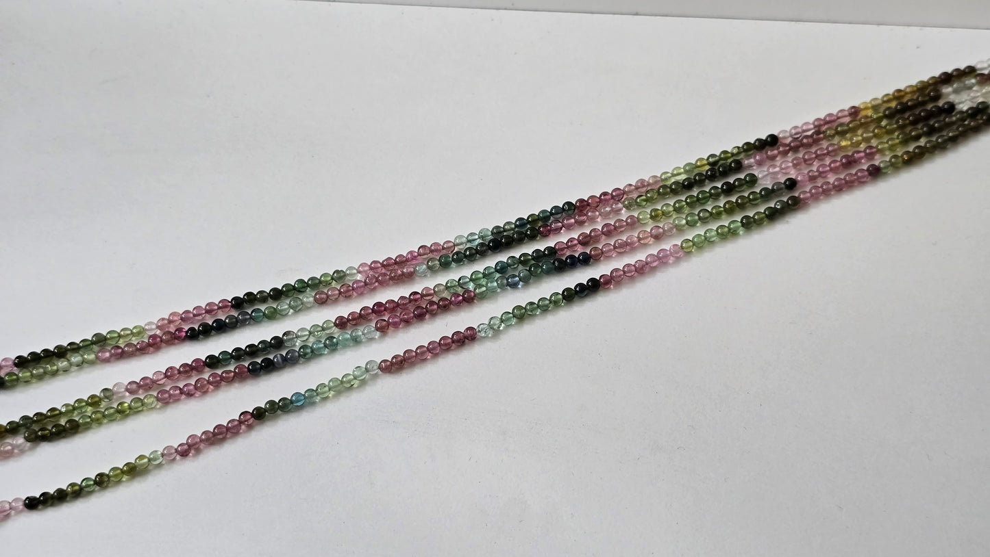 Toermalijn, 2,5 mm rond